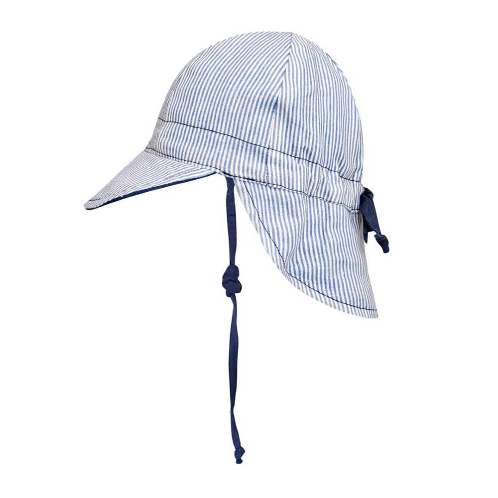 Bedhead Hats Heritage Collection - 'Lounger' Baby Reversible Legionnaire Flap Sun Hat