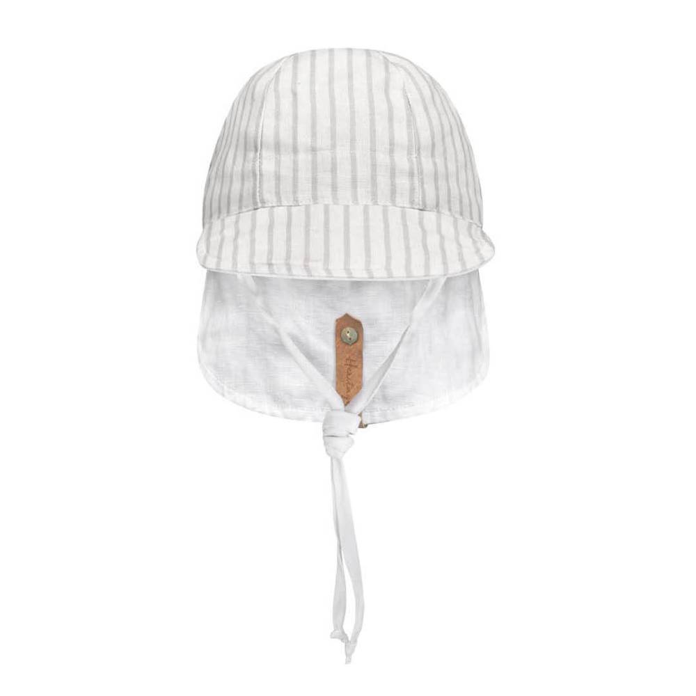 Bedhead Hats Heritage Collection - 'Lounger' Baby Reversible Legionnaire Flap Sun Hat