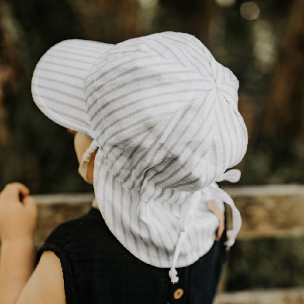 Bedhead Hats Heritage Collection - 'Lounger' Baby Reversible Legionnaire Flap Sun Hat