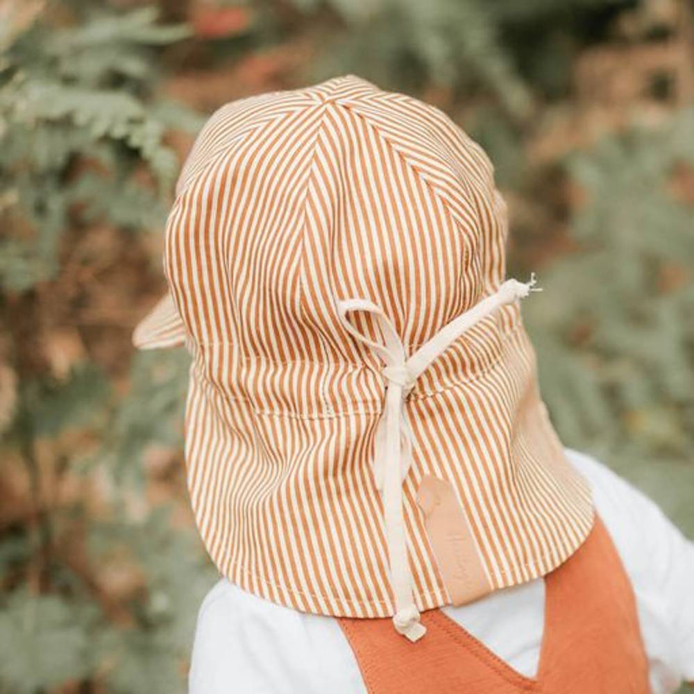 Bedhead Hats Heritage Collection - 'Lounger' Baby Reversible Legionnaire Flap Sun Hat