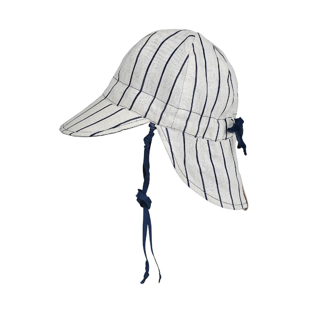 Bedhead Hats Heritage Collection - 'Lounger' Baby Reversible Legionnaire Flap Sun Hat