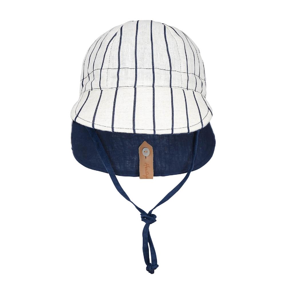 Bedhead Hats Heritage Collection - 'Lounger' Baby Reversible Legionnaire Flap Sun Hat