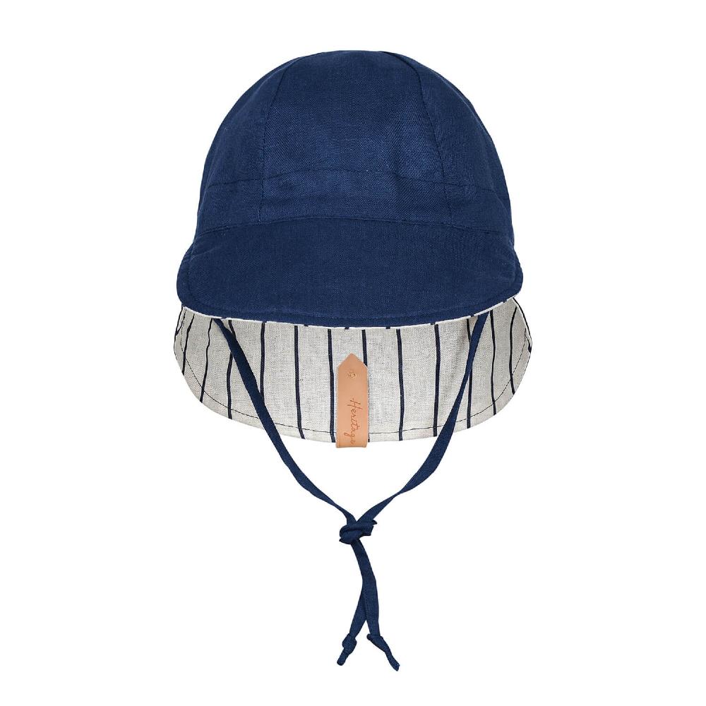 Bedhead Hats Heritage Collection - 'Lounger' Baby Reversible Legionnaire Flap Sun Hat