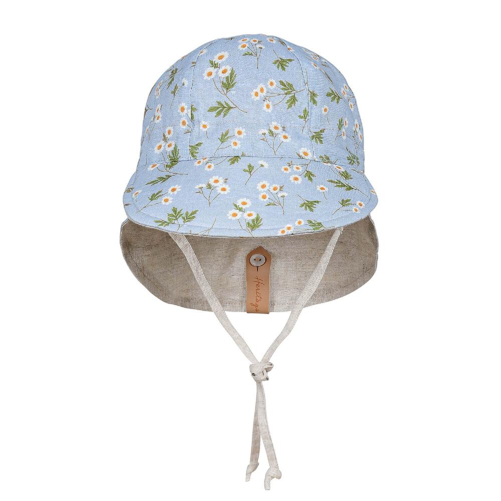 Bedhead Hats Heritage Collection - 'Lounger' Baby Reversible Legionnaire Flap Sun Hat