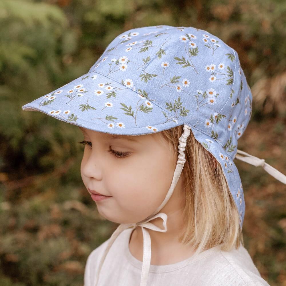 Bedhead Hats Heritage Collection - 'Lounger' Baby Reversible Legionnaire Flap Sun Hat