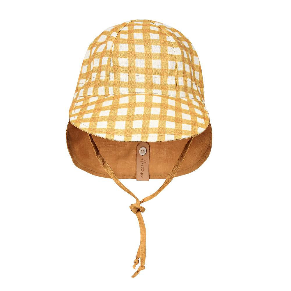 Bedhead Hats Heritage Collection - 'Lounger' Baby Reversible Legionnaire Flap Sun Hat
