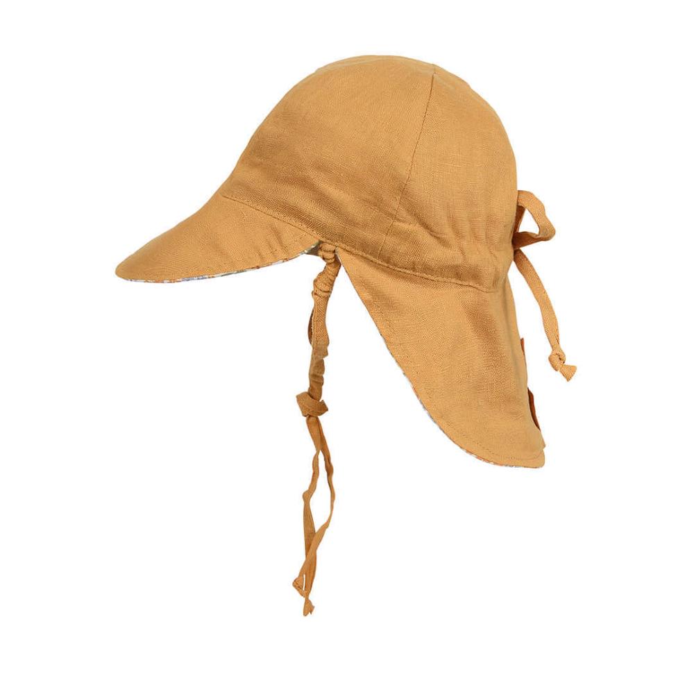Bedhead Hats Heritage Collection - 'Lounger' Baby Reversible Legionnaire Flap Sun Hat
