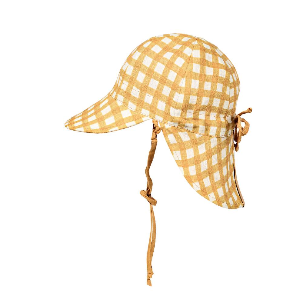 Bedhead Hats Heritage Collection - 'Lounger' Baby Reversible Legionnaire Flap Sun Hat