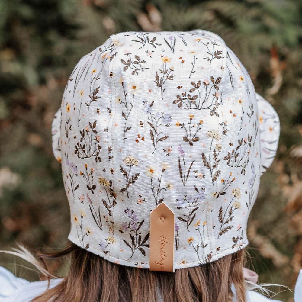 Bedhead Hats Heritage 'Searcher' Ruffle Bonnet - Current Season