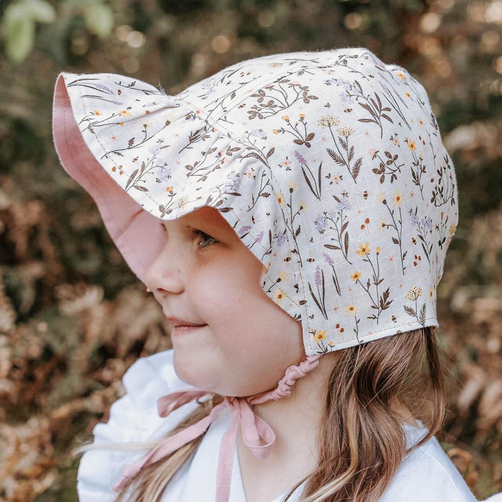 Bedhead Hats Heritage 'Searcher' Ruffle Bonnet - Current Season