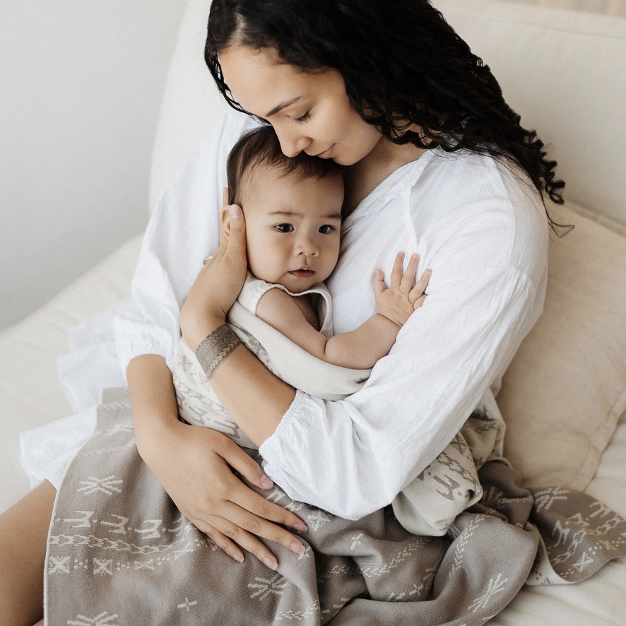 BO & KO Pacific Island Alofa Pepe Blanket