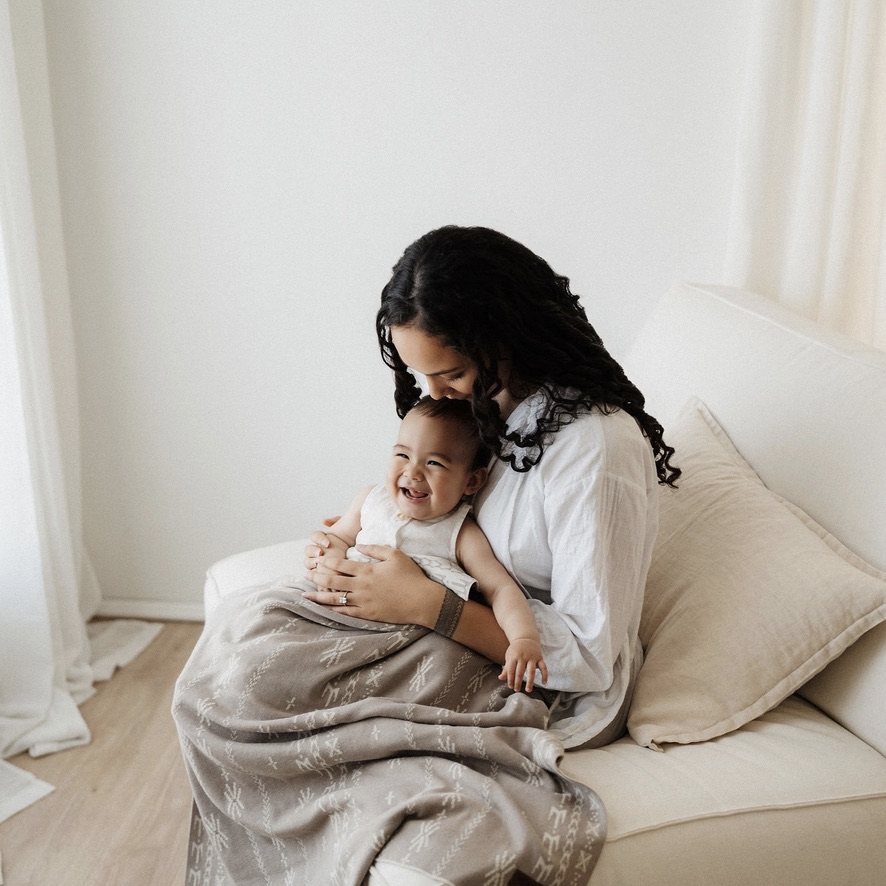 BO & KO Pacific Island Alofa Pepe Blanket