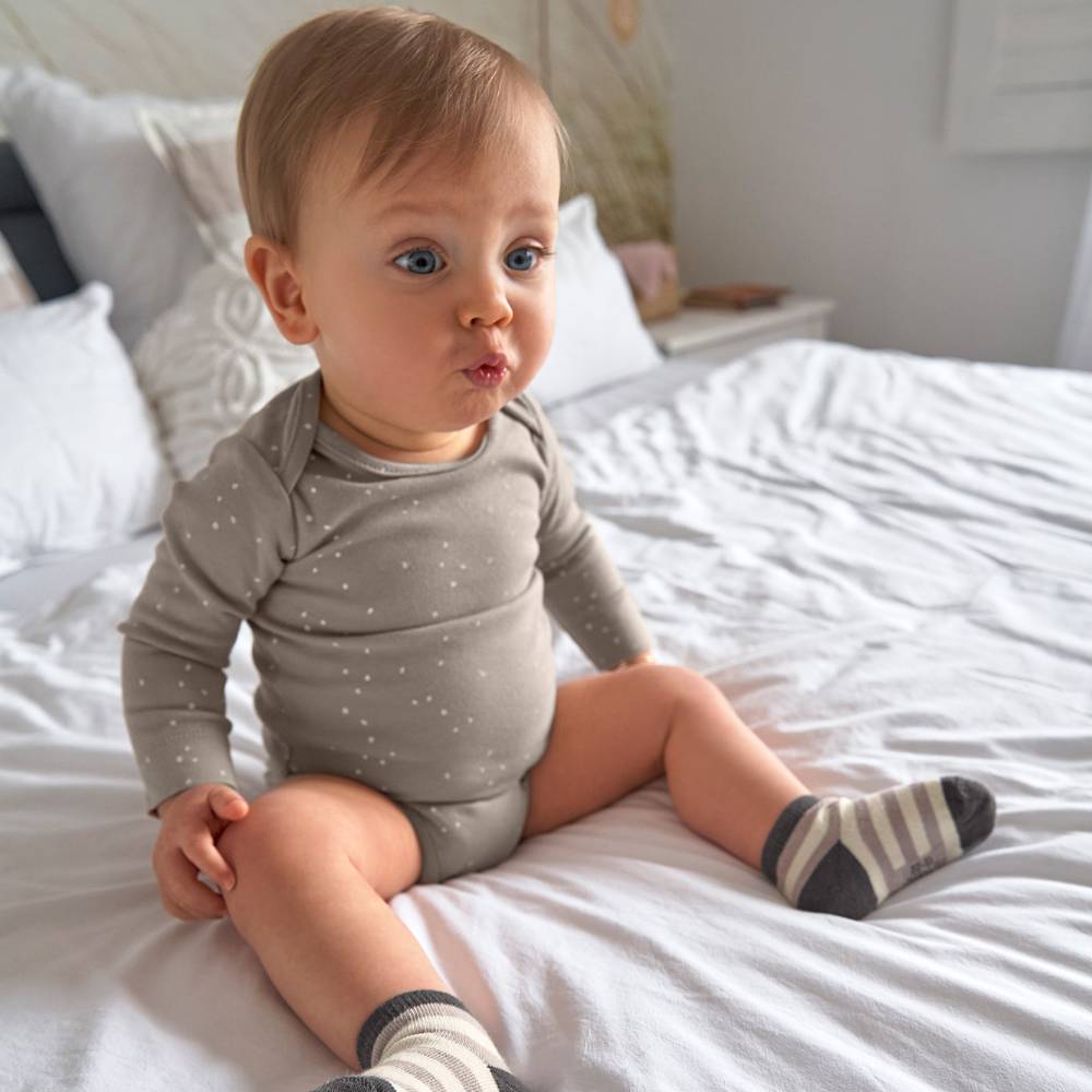 Lassig Organic Cotton Long Sleeve Bodysuit - Clearance