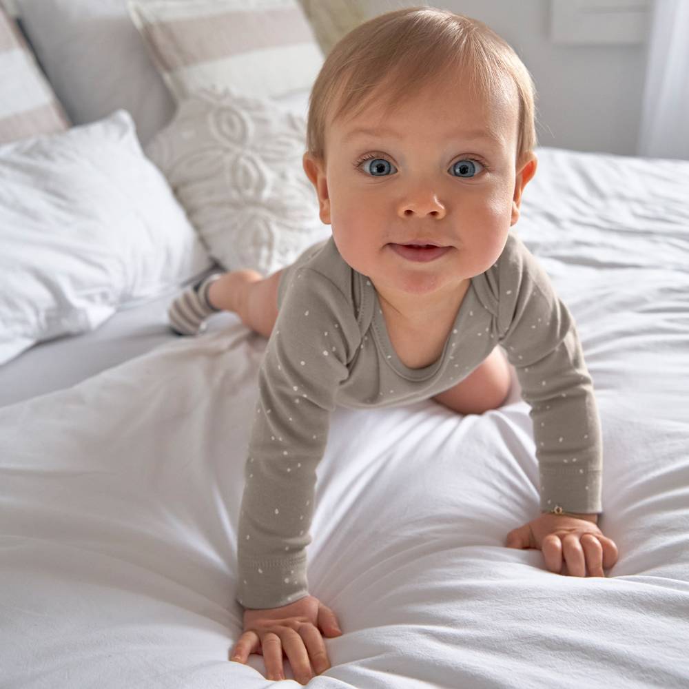 Lassig Organic Cotton Long Sleeve Bodysuit - Clearance
