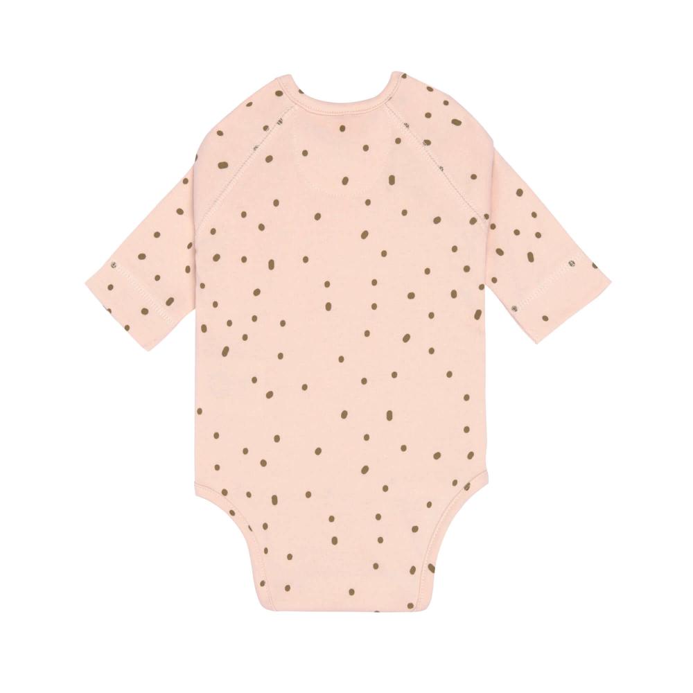 Lassig Organic Cotton Long Sleeve Kimono Bodysuit