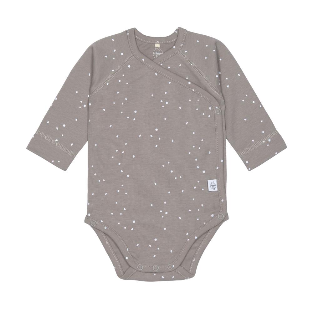 Lassig Organic Cotton Long Sleeve Kimono Bodysuit