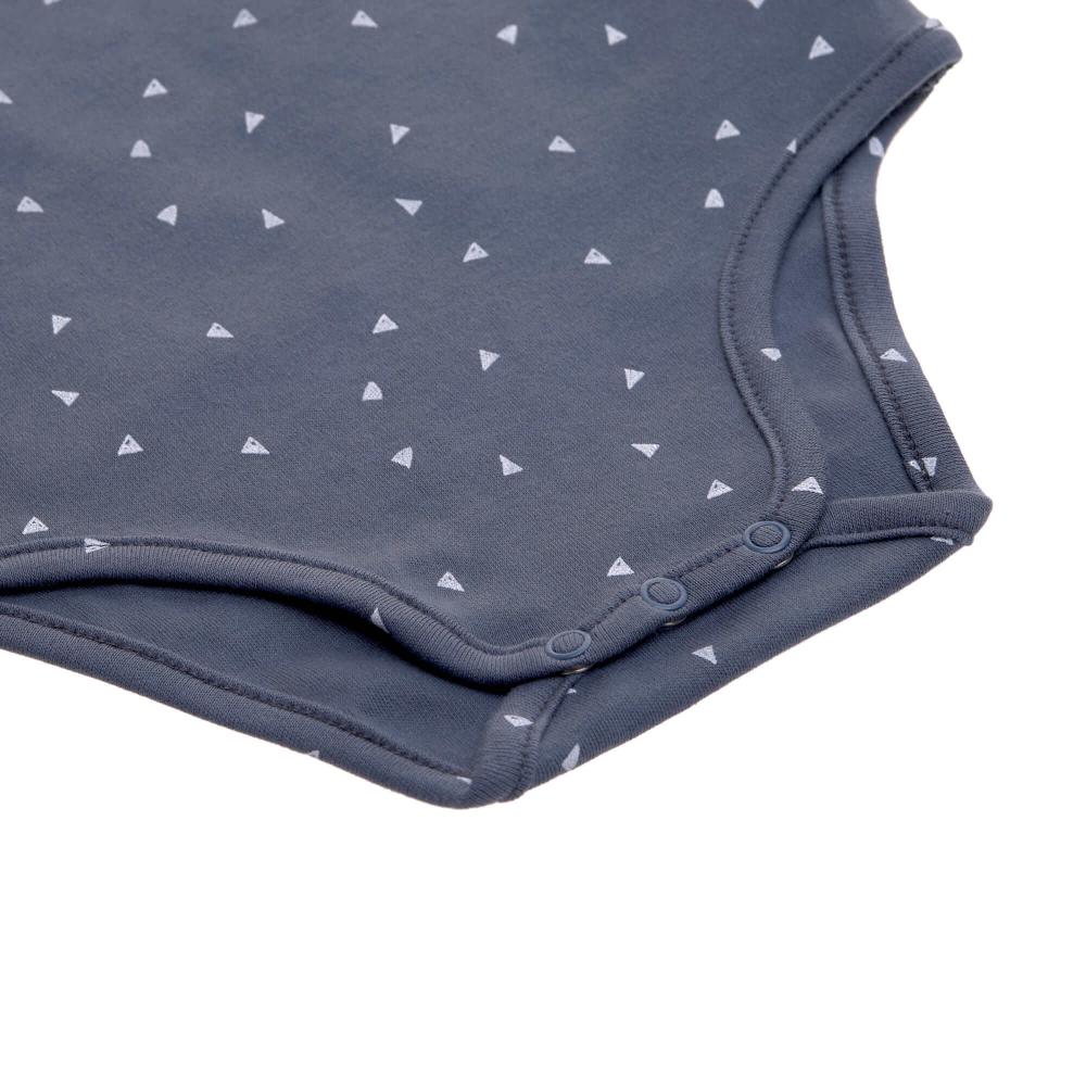 Lassig Organic Cotton Long Sleeve Kimono Bodysuit
