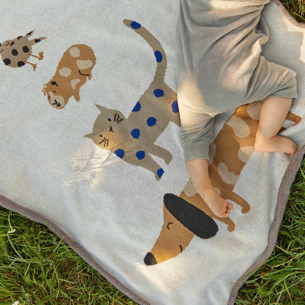 Lassig Knitted Baby Blanket