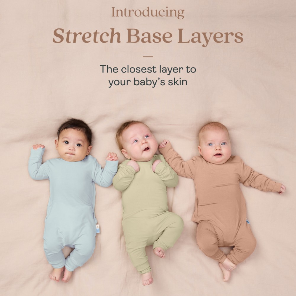 ergoPouch 0.2 tog Organic Stretch Base Long Sleeve Layer