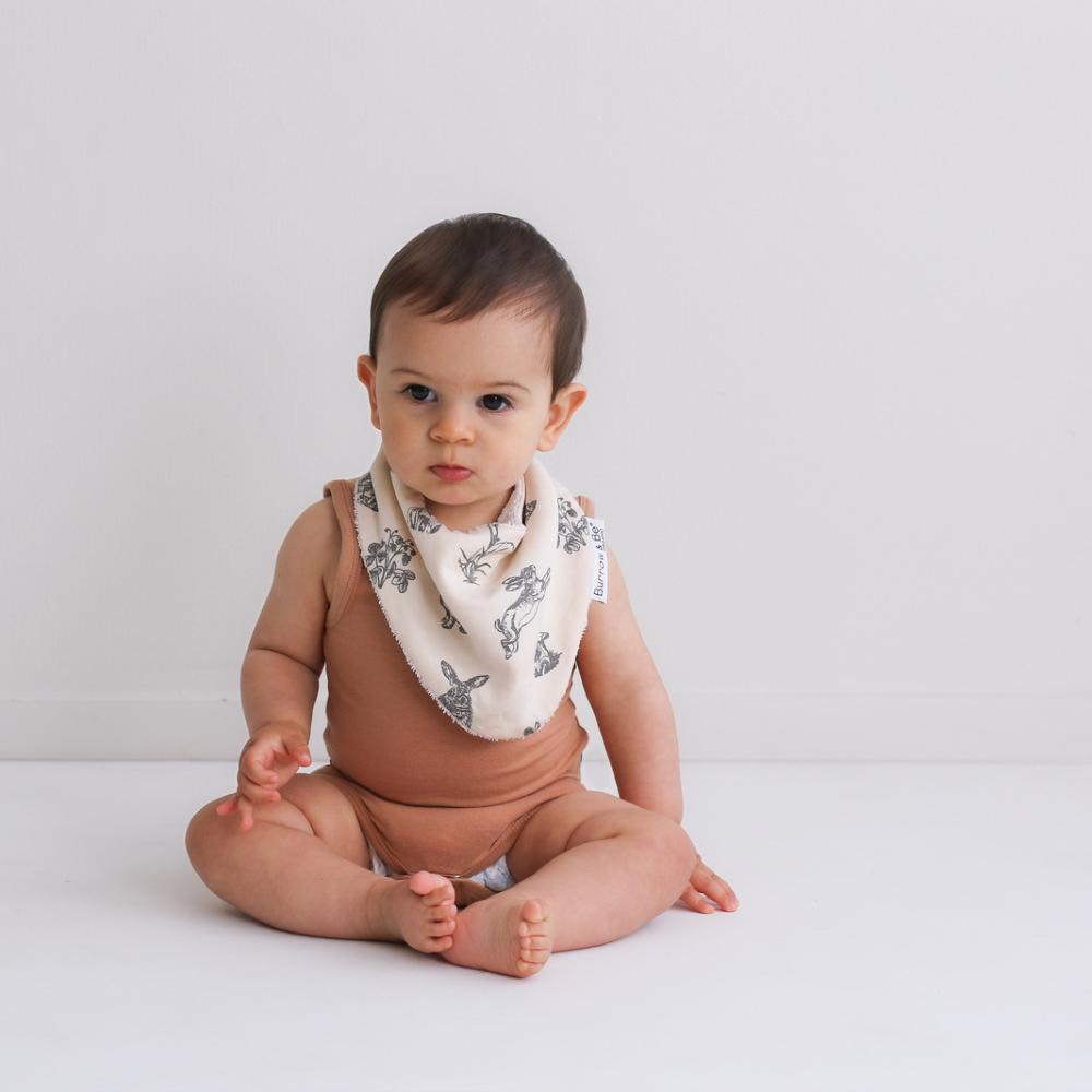 Burrow & Be Terry Dribble Bib