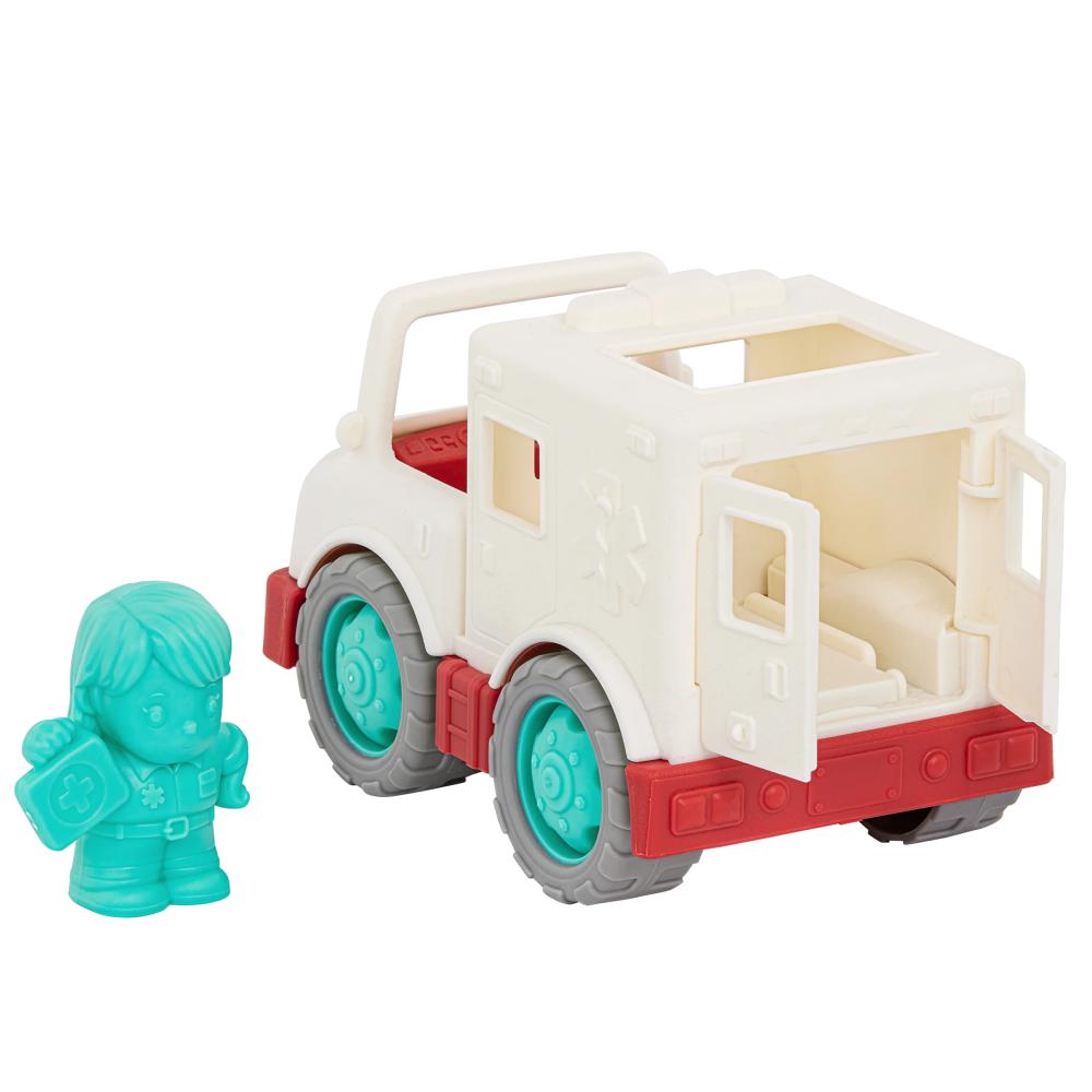 Battat 3 Little Emergency Vehicles Toy