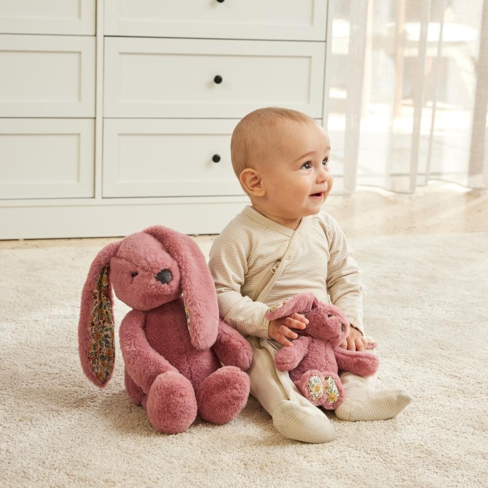 Jiggle & Giggle Medium Floral Bunny