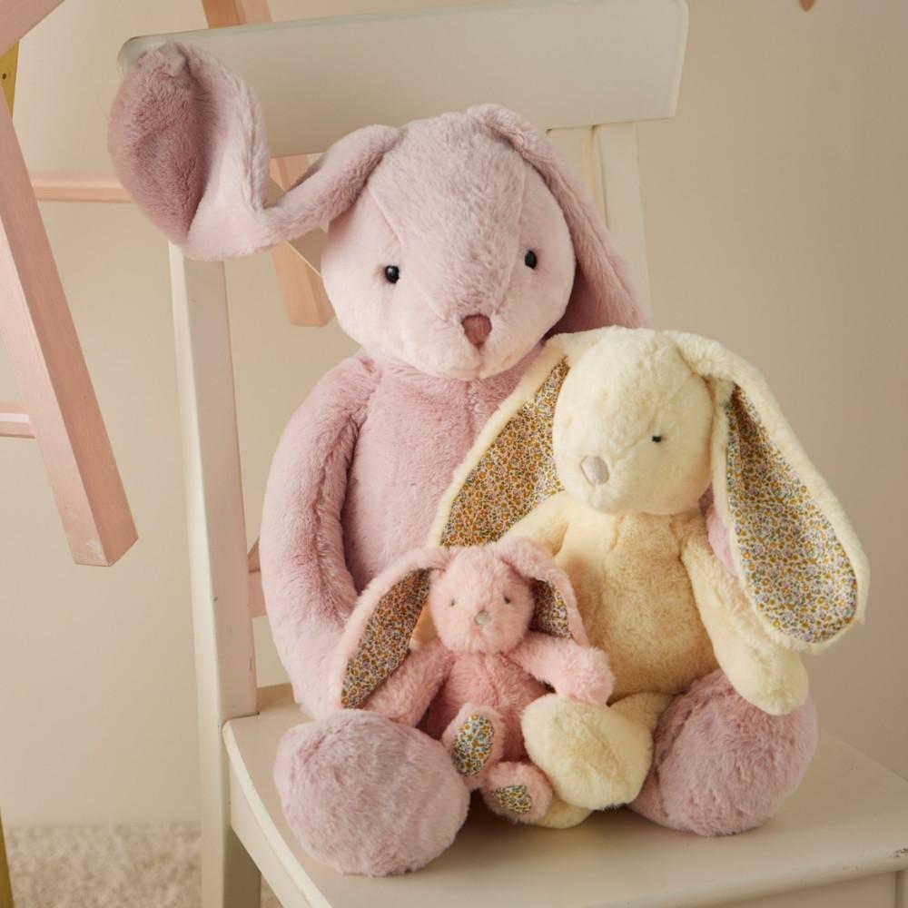 Jiggle & Giggle Medium Floral Bunny