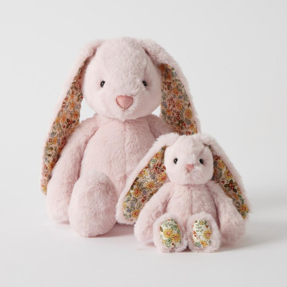 Jiggle & Giggle Medium Floral Bunny