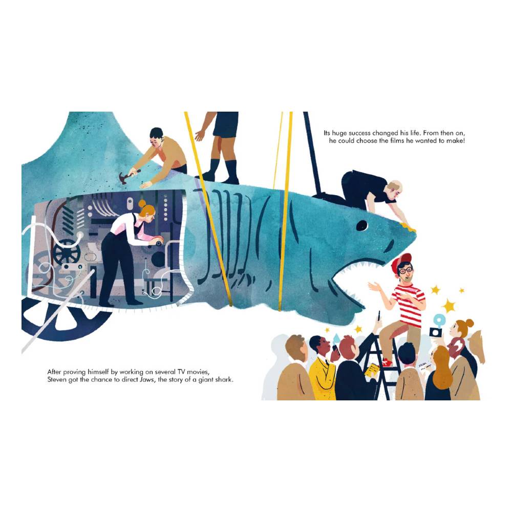 Little People, Big Dreams Book - Steven Spielberg
