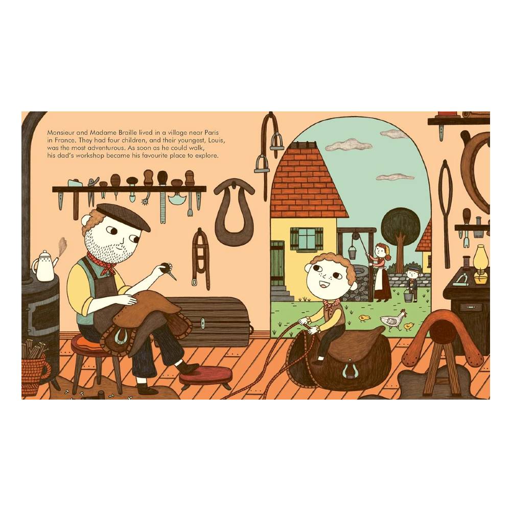 Little People, Big Dreams Book - Louis Braille