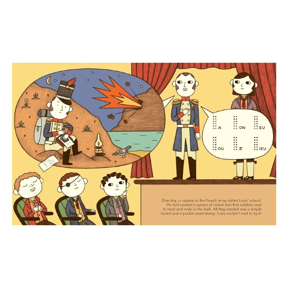 Little People, Big Dreams Book - Louis Braille