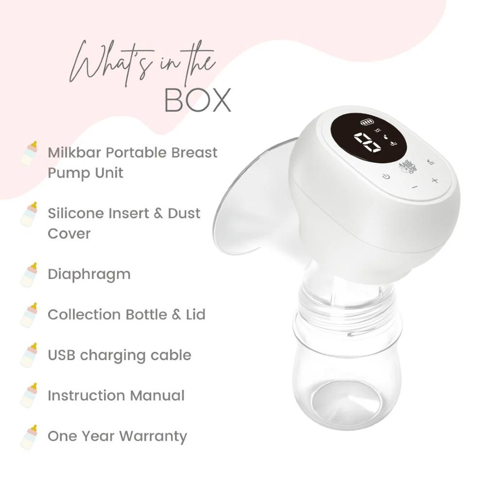 Milkbar Pure Freedom Portable Breast Pump (Single)