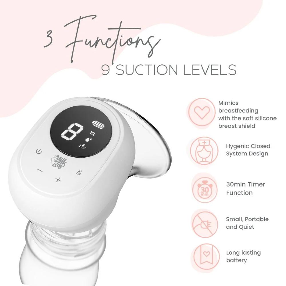 Milkbar Pure Freedom Portable Breast Pump (Single)