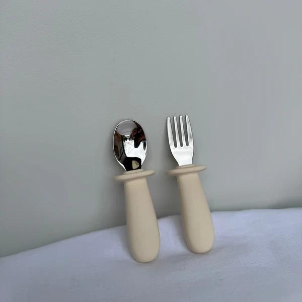 Ease.Baby Stainless Steel First Bite Cutlery Set