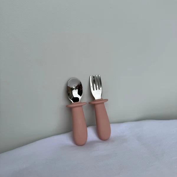 Ease.Baby Stainless Steel First Bite Cutlery Set