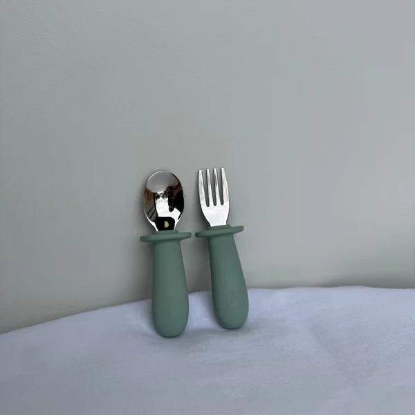 Ease.Baby Stainless Steel First Bite Cutlery Set