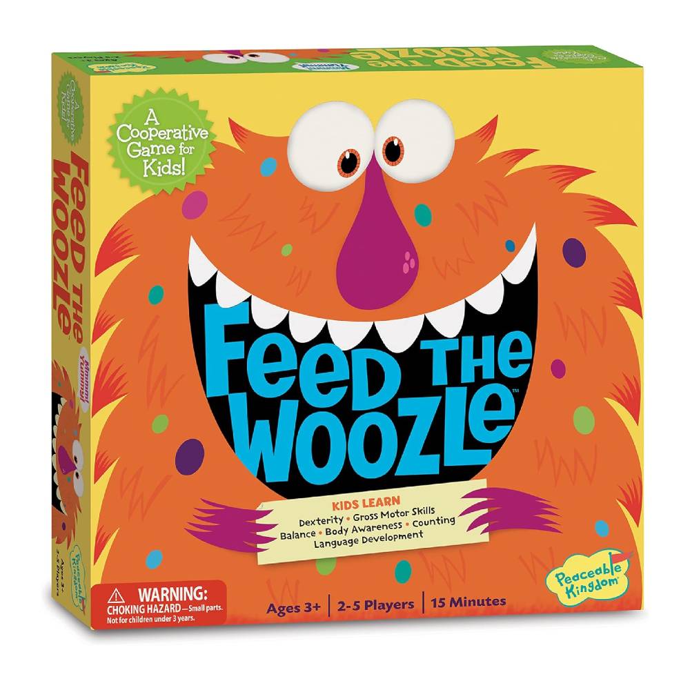 Peaceable Kingdom Cooperative Game - Feed the Woozle