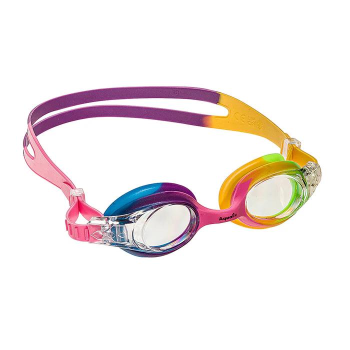 Aqualine Rainbow Children's Swim Goggles (Under 5)