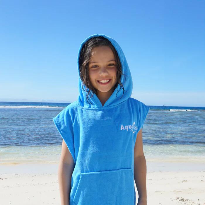 Aqualine Kids Hooded Poncho Towel