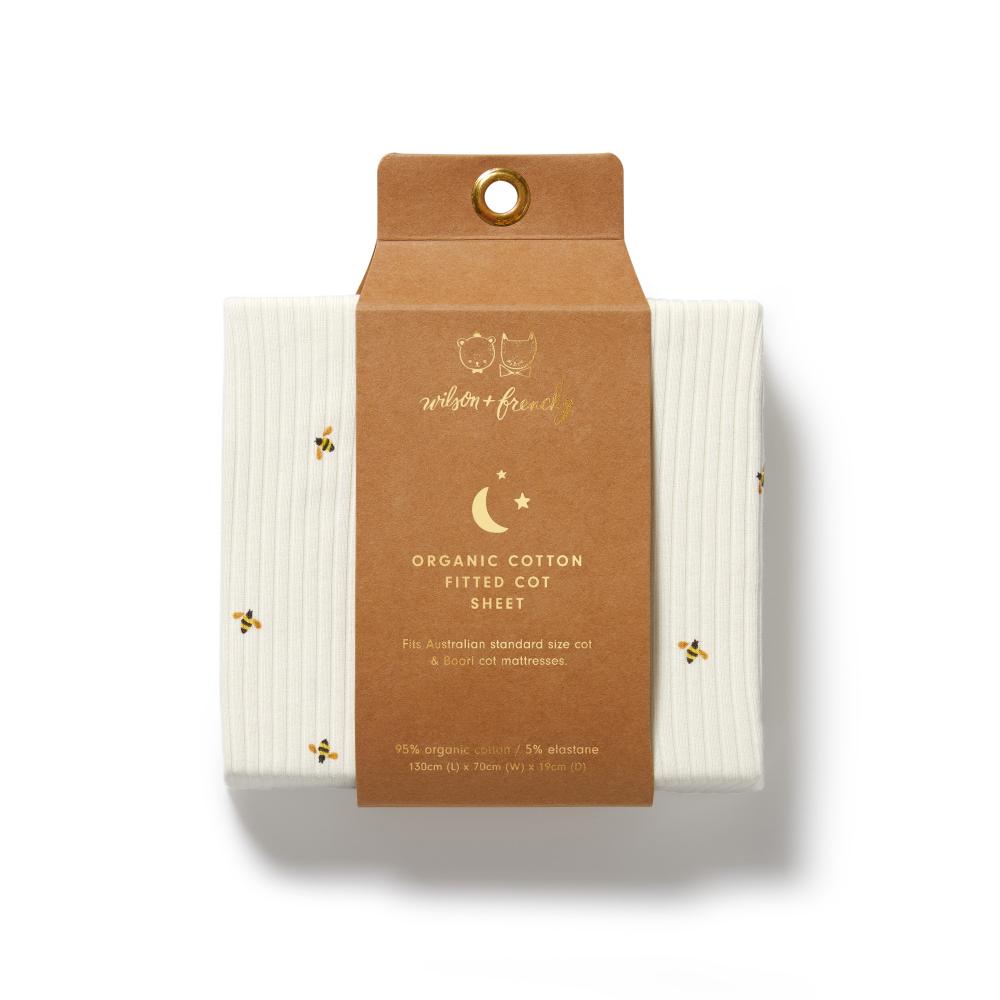 Wilson & Frenchy Organic Cot Fitted Sheet