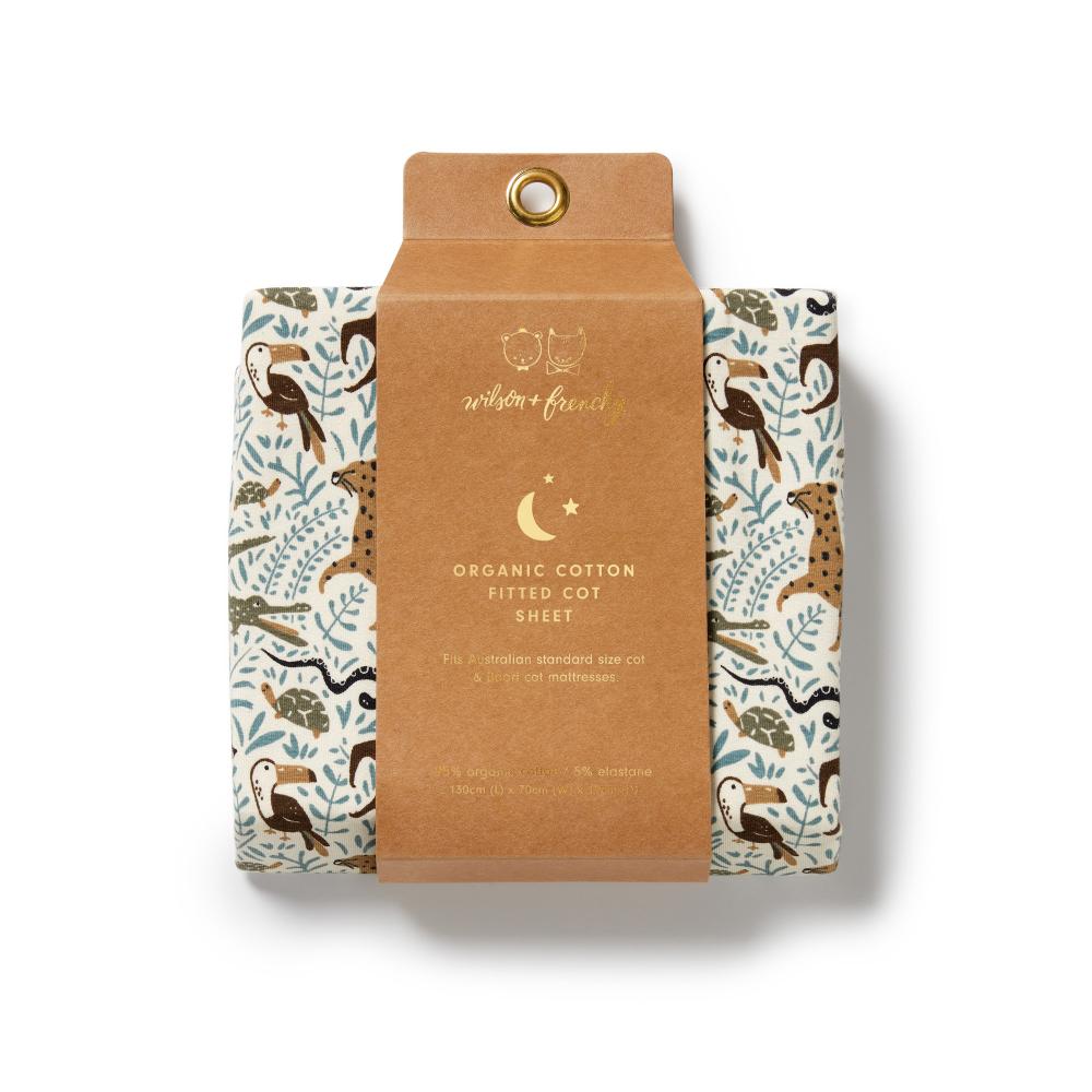 Wilson & Frenchy Organic Cot Fitted Sheet