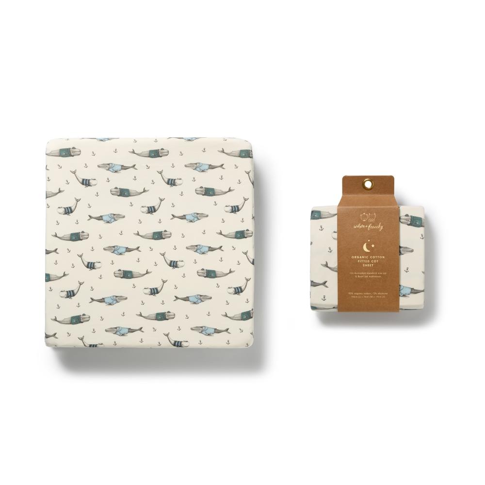 Wilson & Frenchy Organic Cot Fitted Sheet