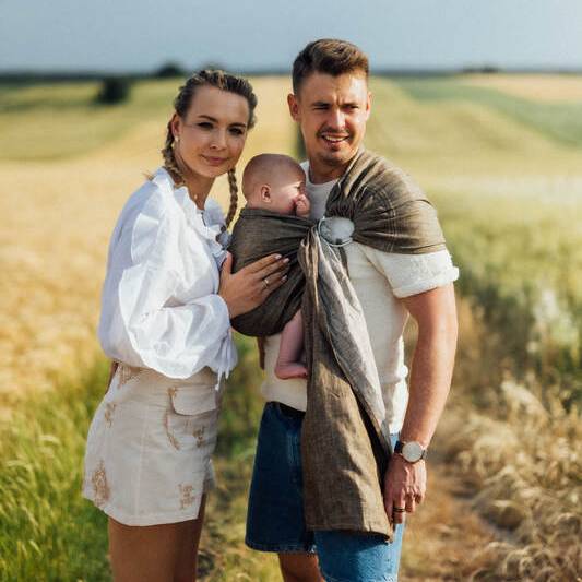 Lenny Lamb 'Linen' Ring Sling