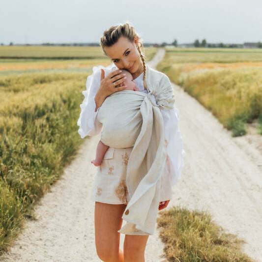 Lenny Lamb 'Linen' Ring Sling