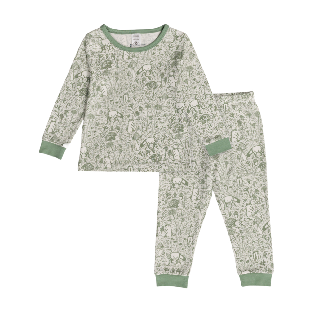 Premium Organic Cotton Long Sleeve Pyjamas