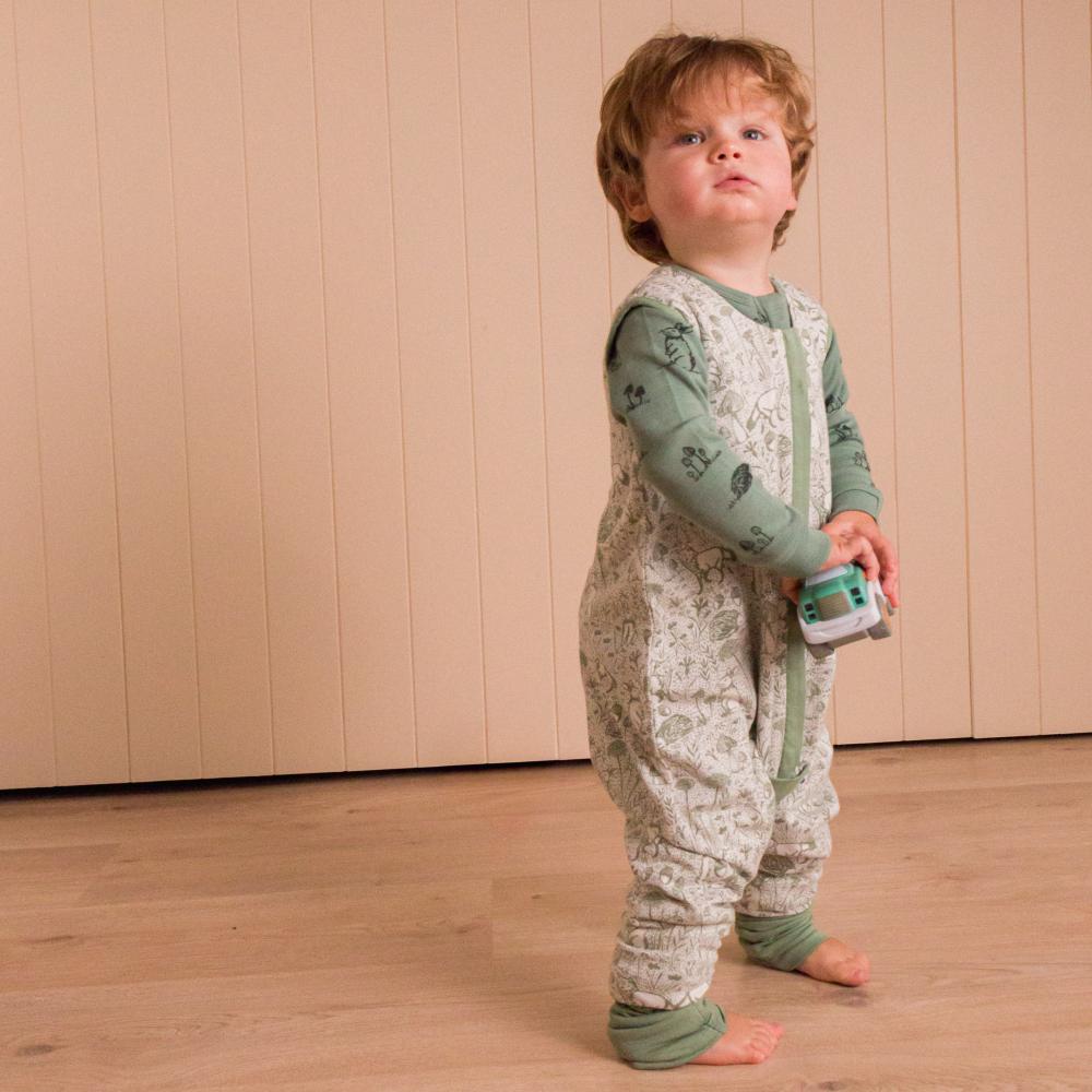 Premium All Seasons Cotton & Merino Sleeping Suit