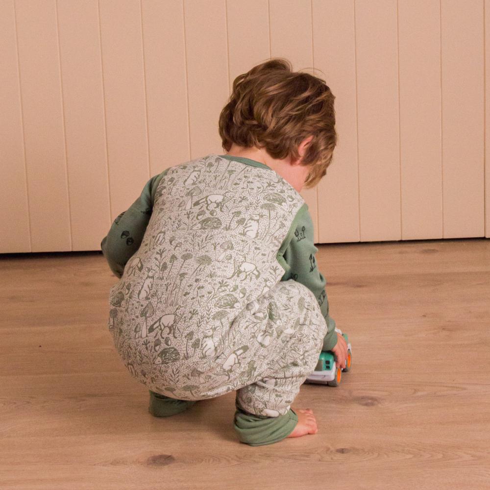 Premium All Seasons Cotton & Merino Sleeping Suit