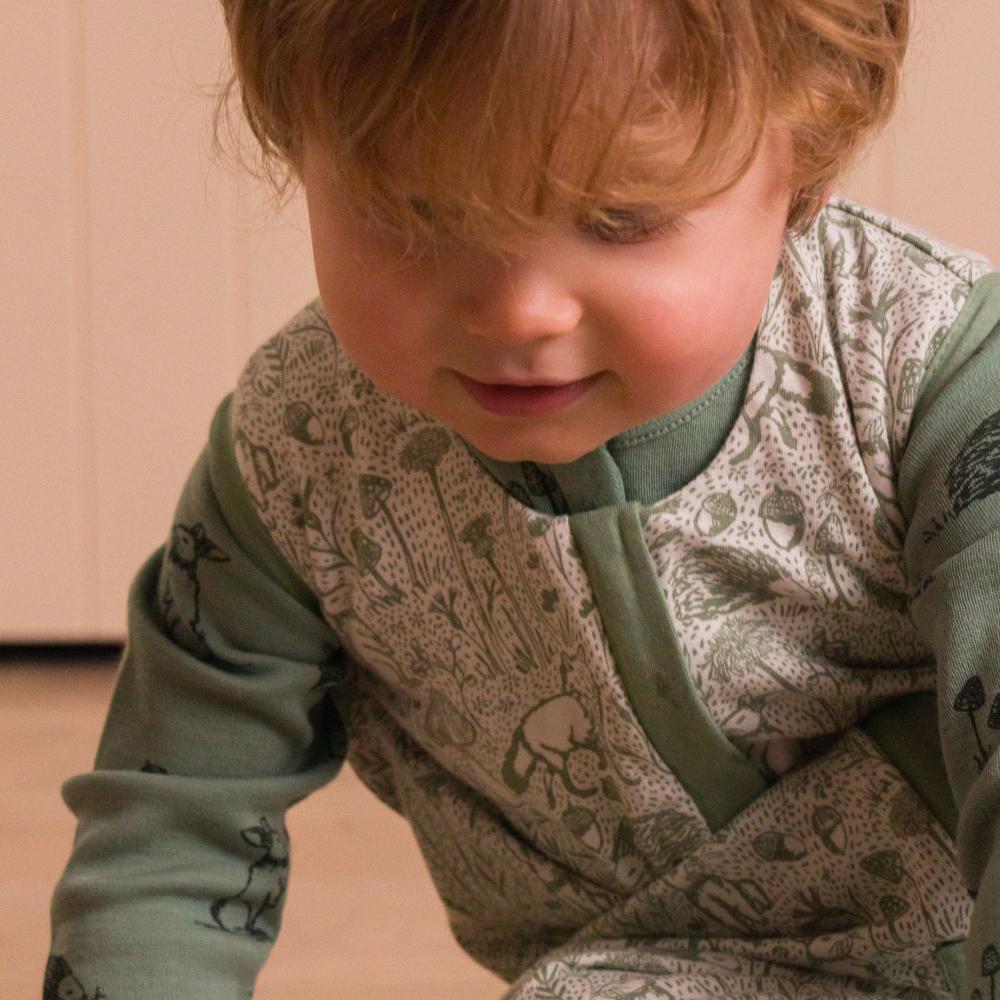 Premium All Seasons Cotton & Merino Sleeping Suit