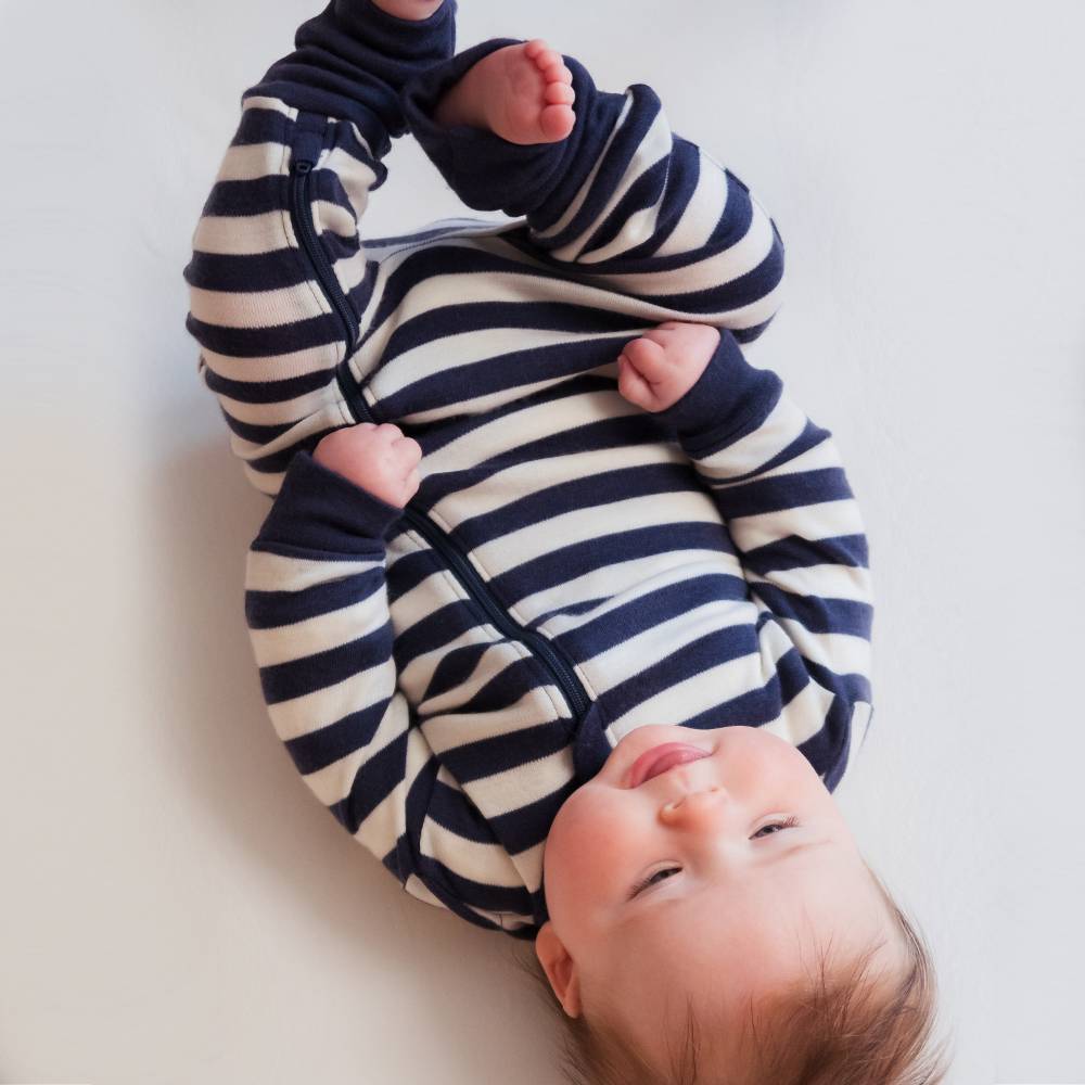 The Sleep Store Merino Zipsuit with Grippy Soles - Clearance