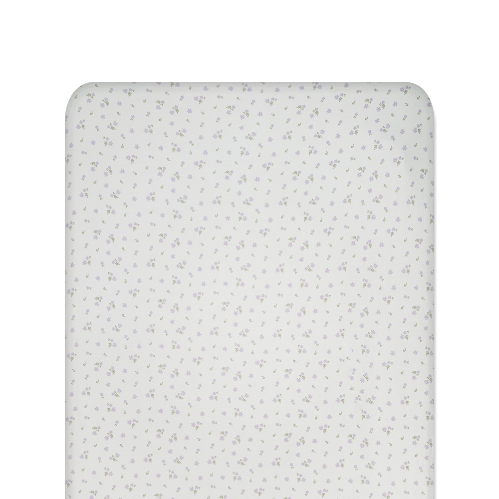 Baby Basics Mini Cot Fitted Sheet - 62 x 96cm